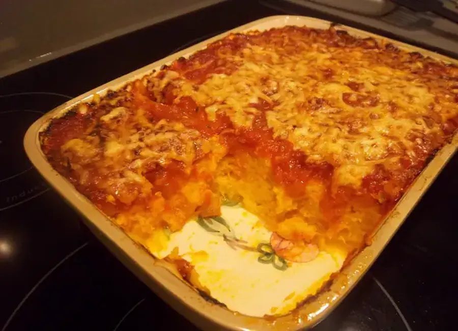 Gratin de potiron provençal