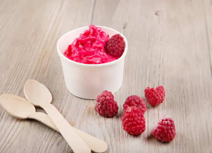 Glace italienne allégée