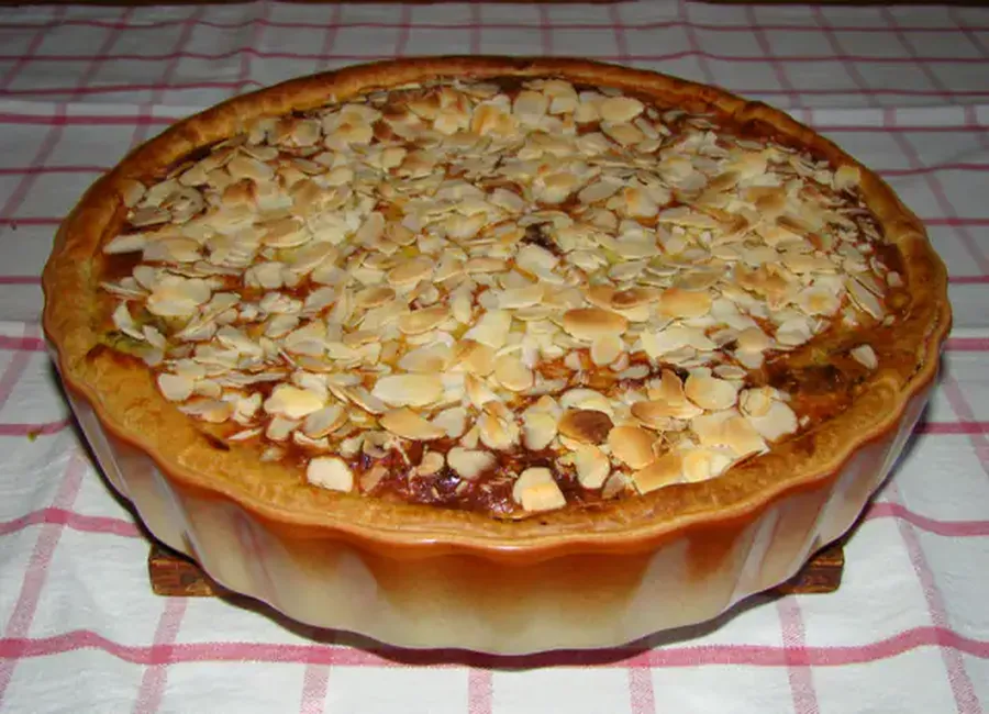 Tarte pierrette aux reines-claudes