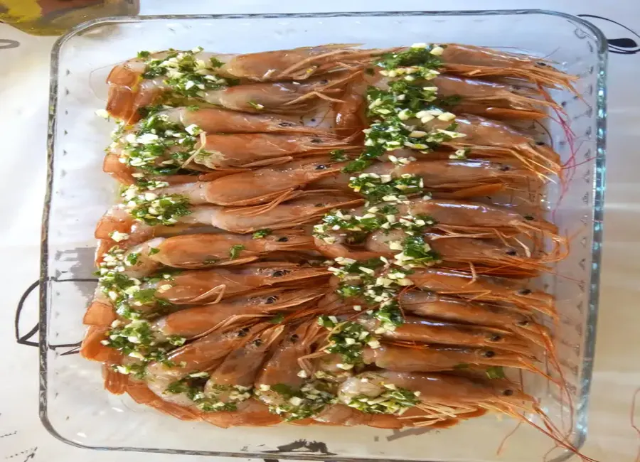 Gambas grillées au four : demoiselles de neuvic