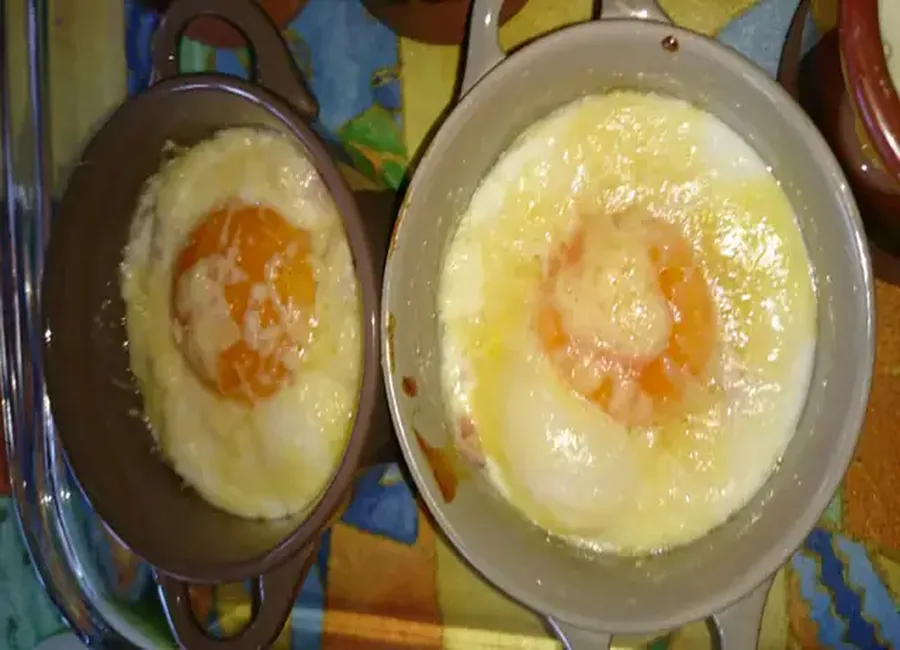 Mug cake façon croque monsieur