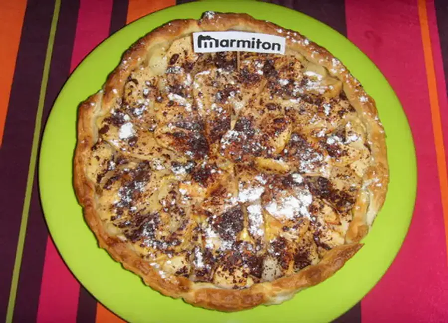 Tarte pommes-poires by caro