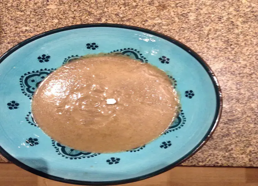 Soupe courgette-champignon