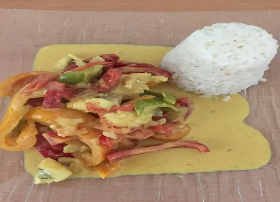 Joues de lotte sauce thai