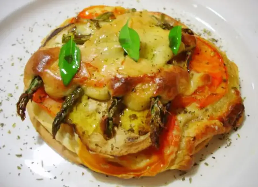 Pizza végétarienne d'hannah