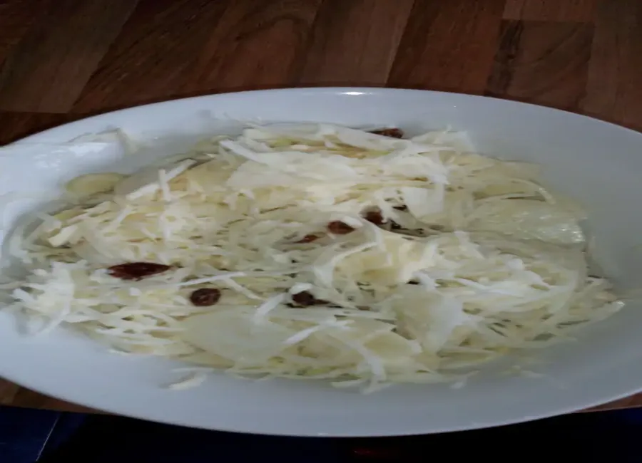 Salade de céleri rave et pomme