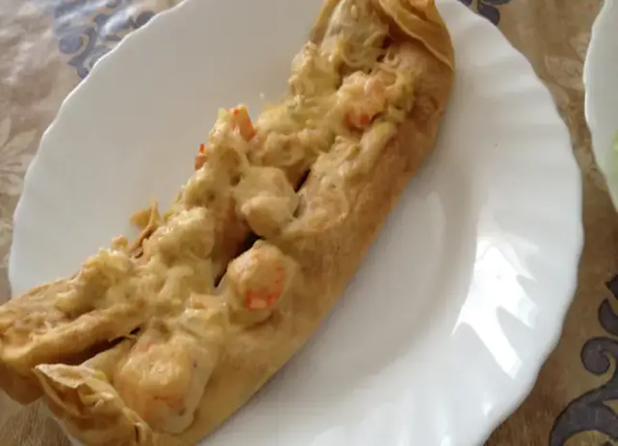 Crêpes aux fruits de mer