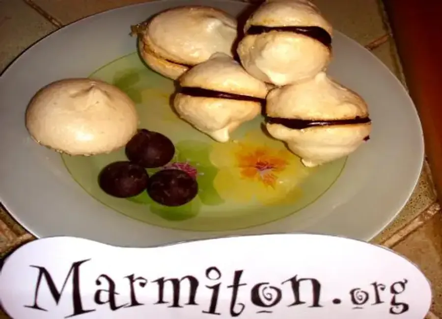 Meringue surprise au chocolat
