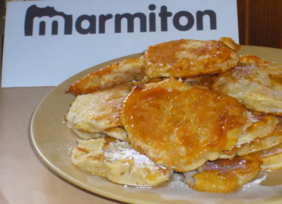 Beignets aux pommes caramélisés, simples moelleux et croustillants
