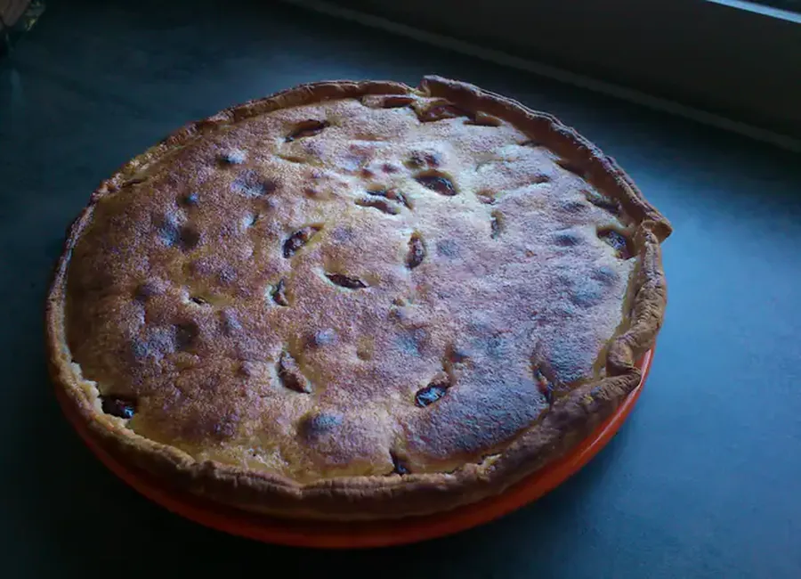 Tarte amandine aux quetsches