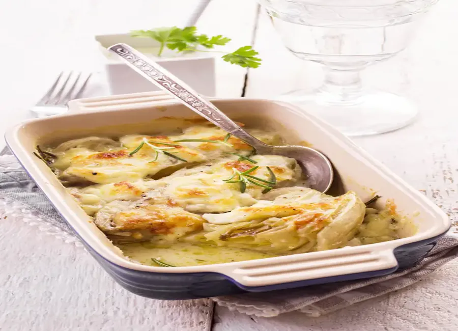 Simple gratin d'endives au gruyère