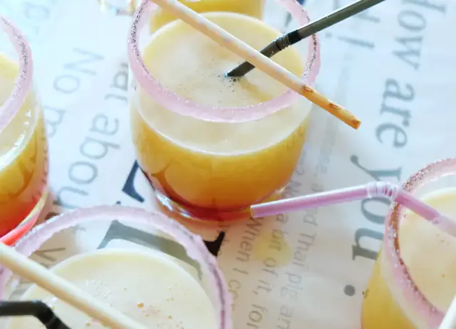 Cocktail tropical sans alcool