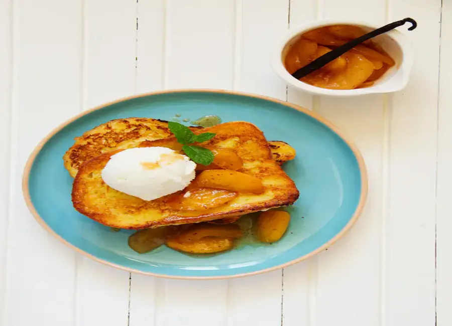 Brioche perdue aux pommes