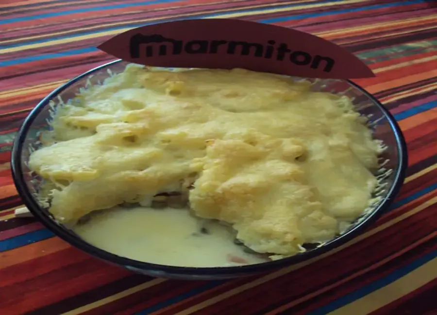 Gratin de pomme de terre aux légumes