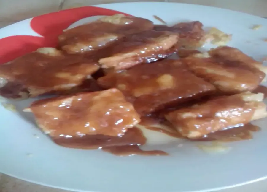 Pain perdu au caramel de beurre salé