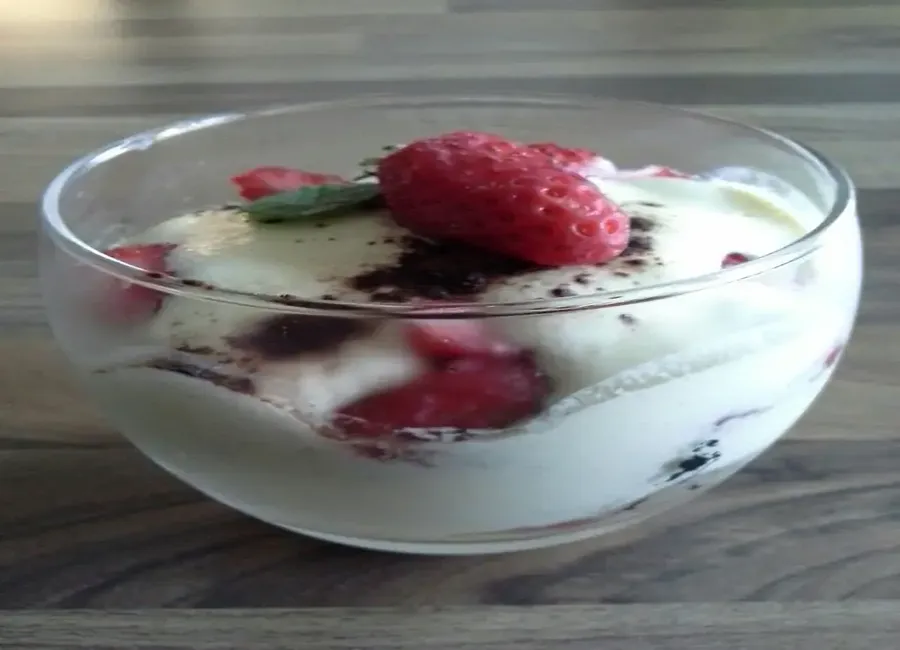 Tiramisu aux fraises et grand-marnier