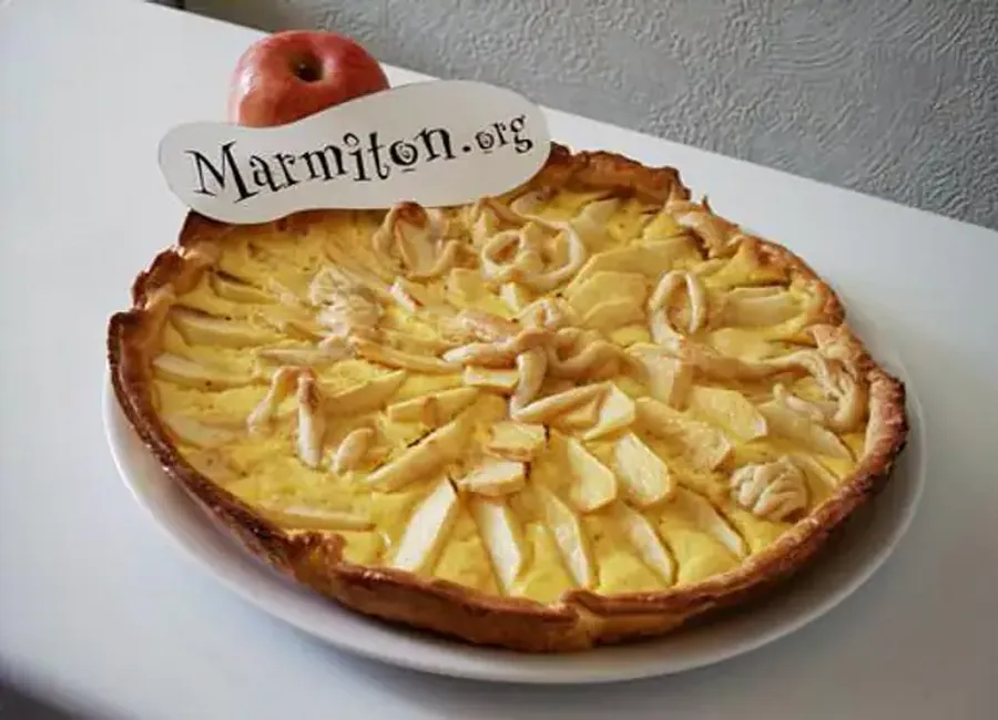 Tarte aux pommes succulente
