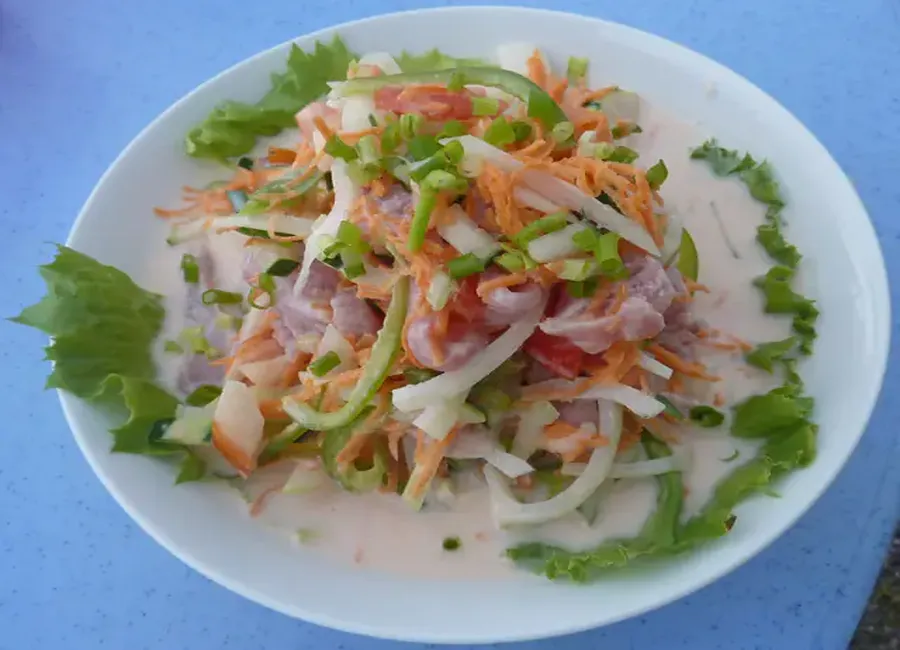 Poisson cru à la tahitienne