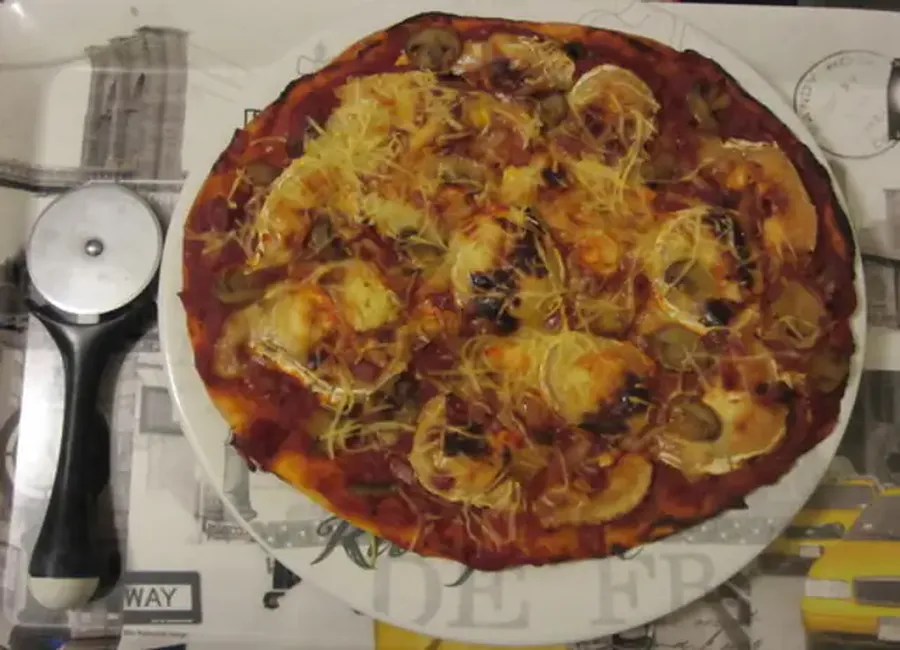 Pizza au miel