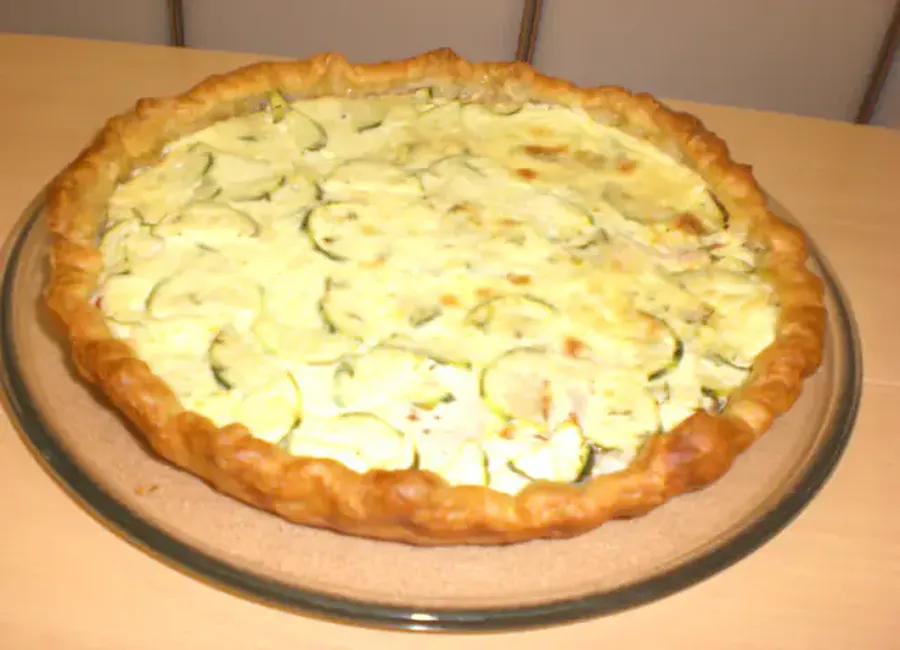 Tarte aux tomates et courgettes facile