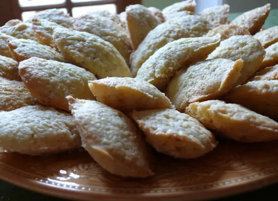 Madeleines aux amandes et fleur d'oranger