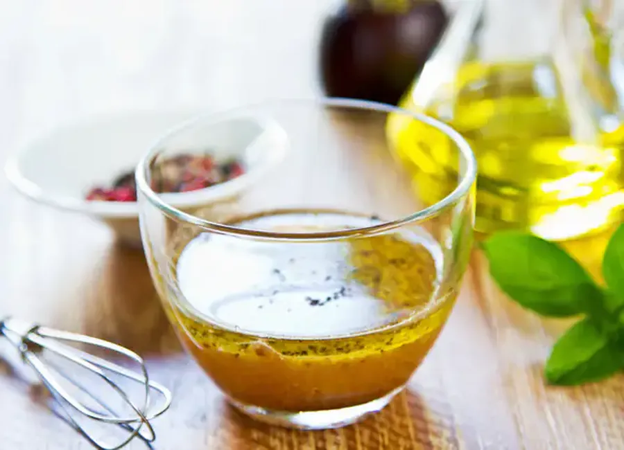 Vinaigrette miel, moutarde, estragon