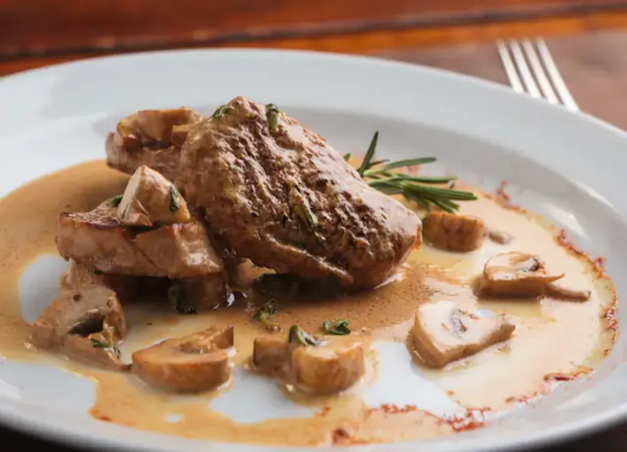 Sauce madère aux champignons