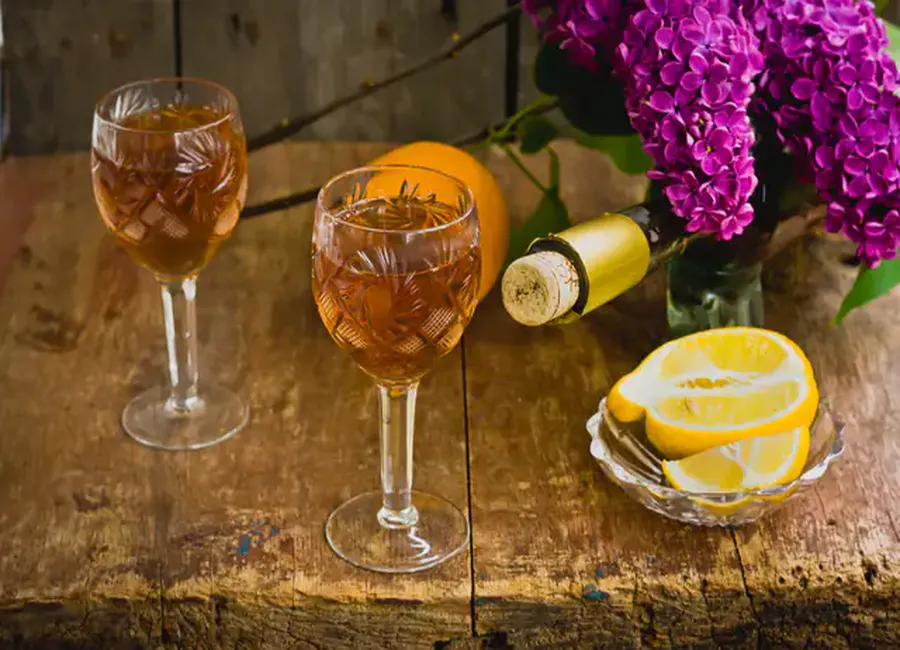 Vin d'orange de provence