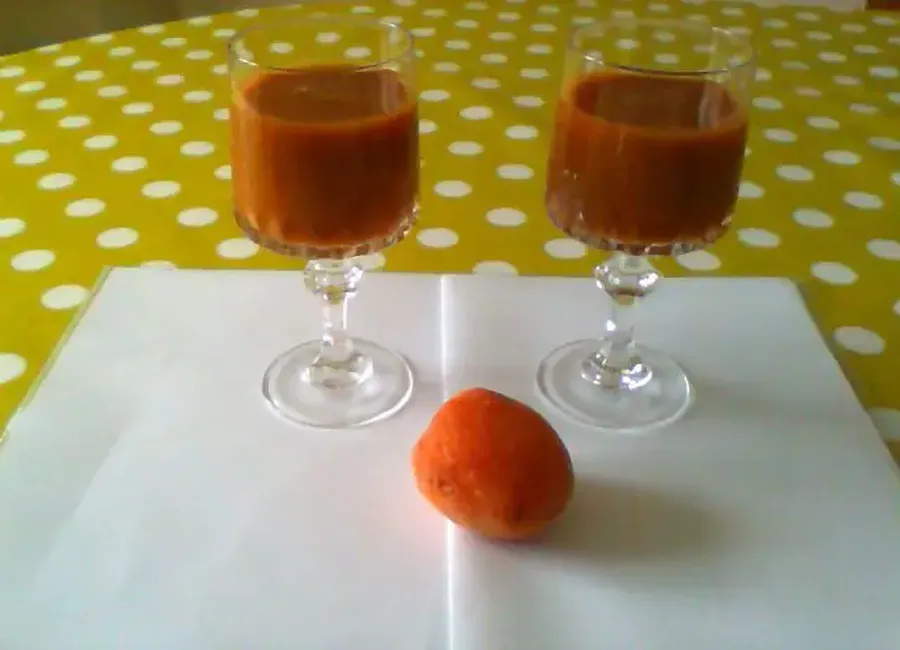 Jus d' abricot maison