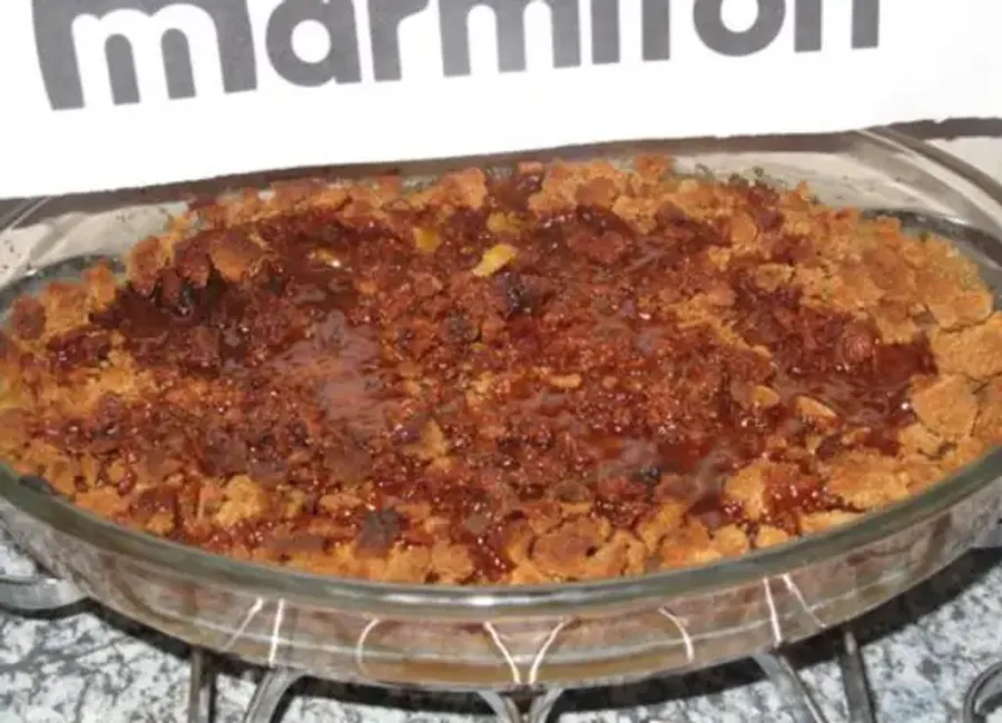 Crumble surprise au pain d'épices