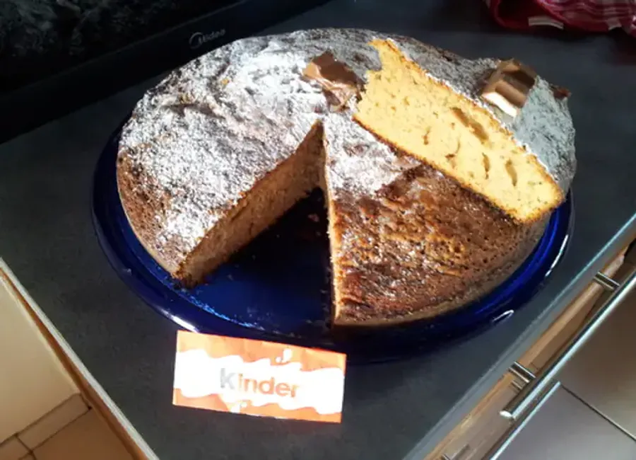Gâteau moelleux au kinder (en 10 étapes)