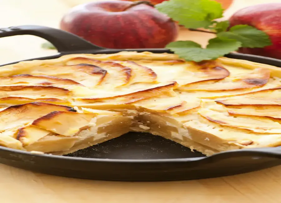 Tarte aux pommes suisse