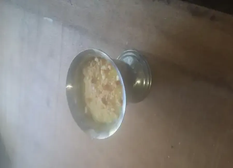 Verrine de pomme, crème et petit beurre