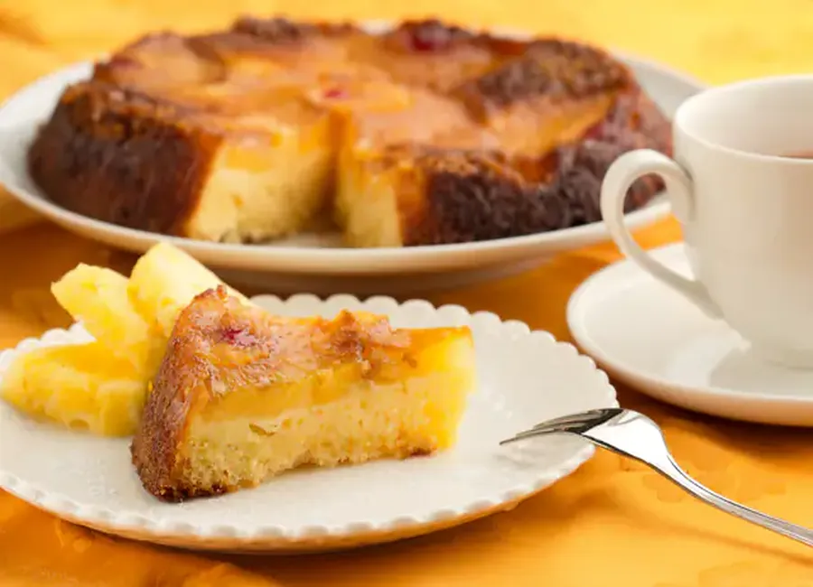 Gâteau à l'ananas express