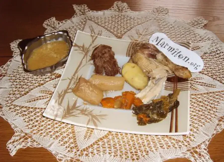 Poule au pot-au-feu (facile façon mamie)