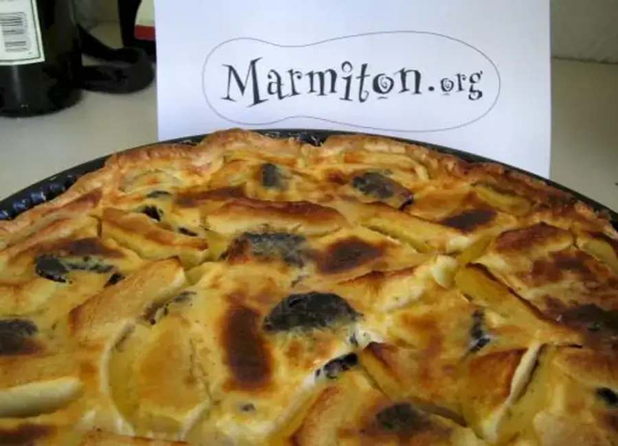 Tarte aux pommes et au boudin noir (7ème rencontre)