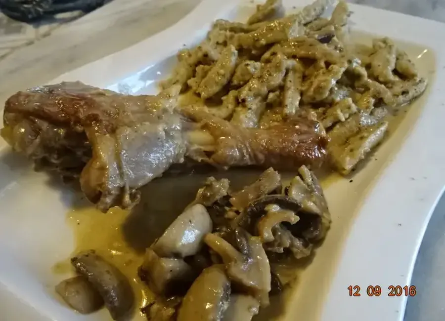 Poulet haut savoyard !