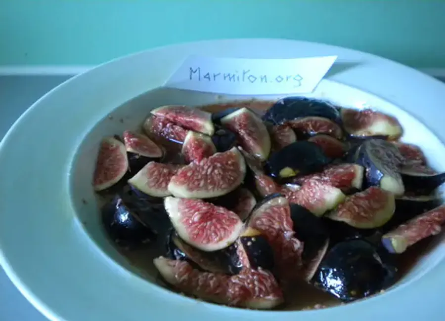 Salade de figues au miel