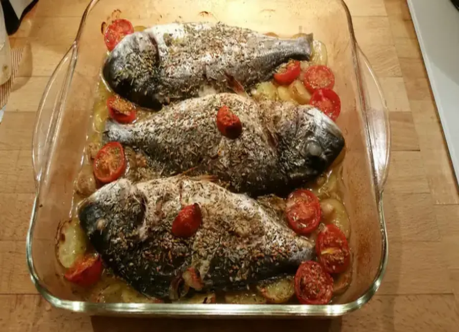 Dorade facile au four