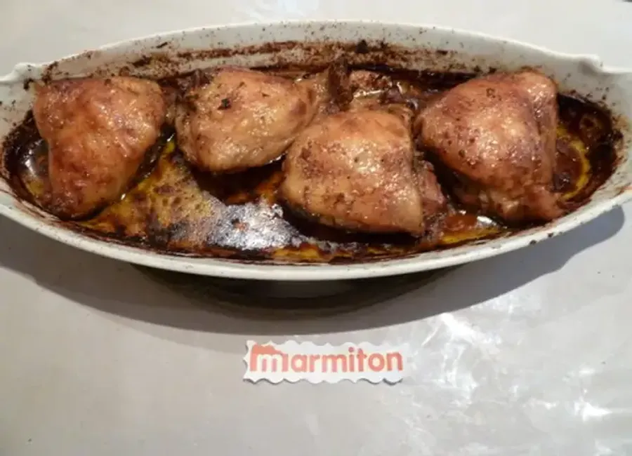 Poulet mariné à s'en lécher les doigts