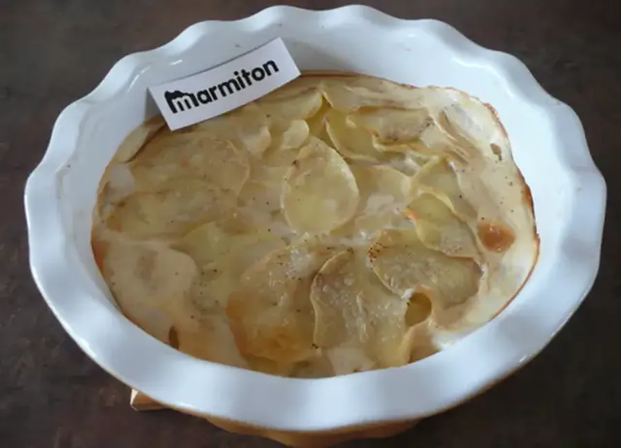 Gratin de pomme de terre à la rillette d'oie