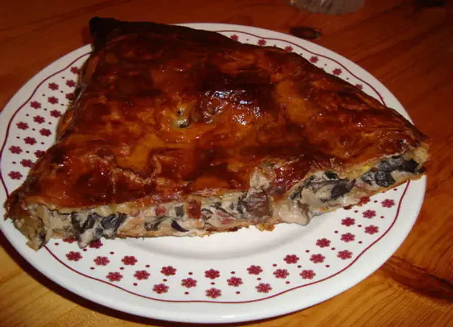 Feuilletés aux champignons