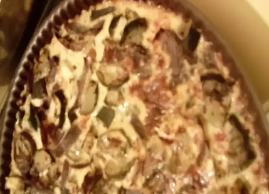 Quiche minceur sans pâte