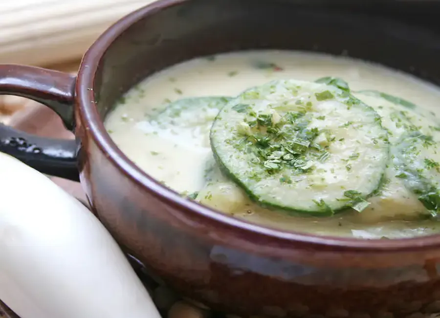Velouté d'endives roquefort au thermomix