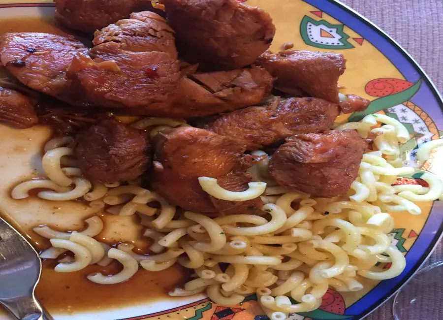 Dinde au caramel