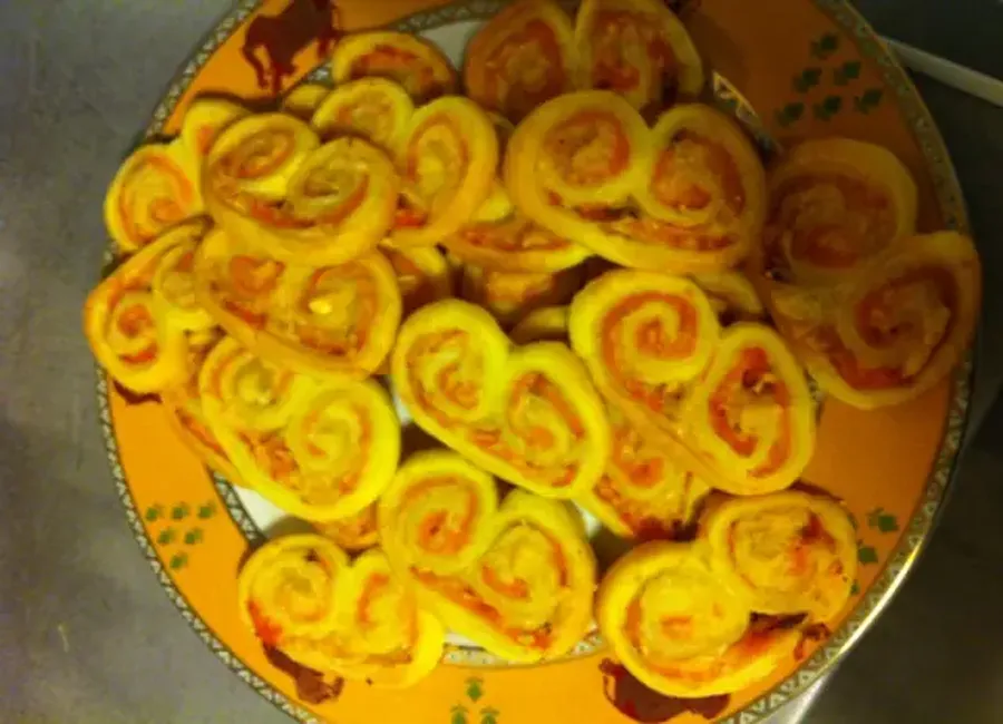 Palmiers au saumon