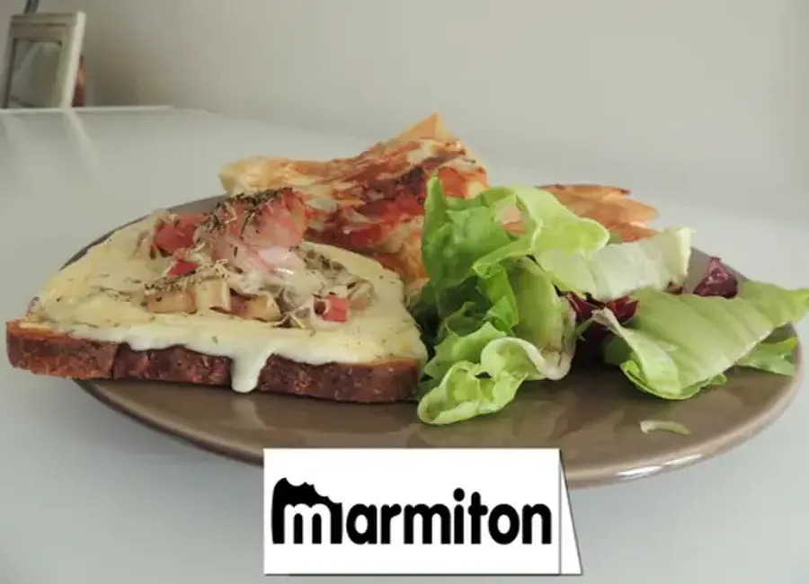 Tartine de tartiflette provençale
