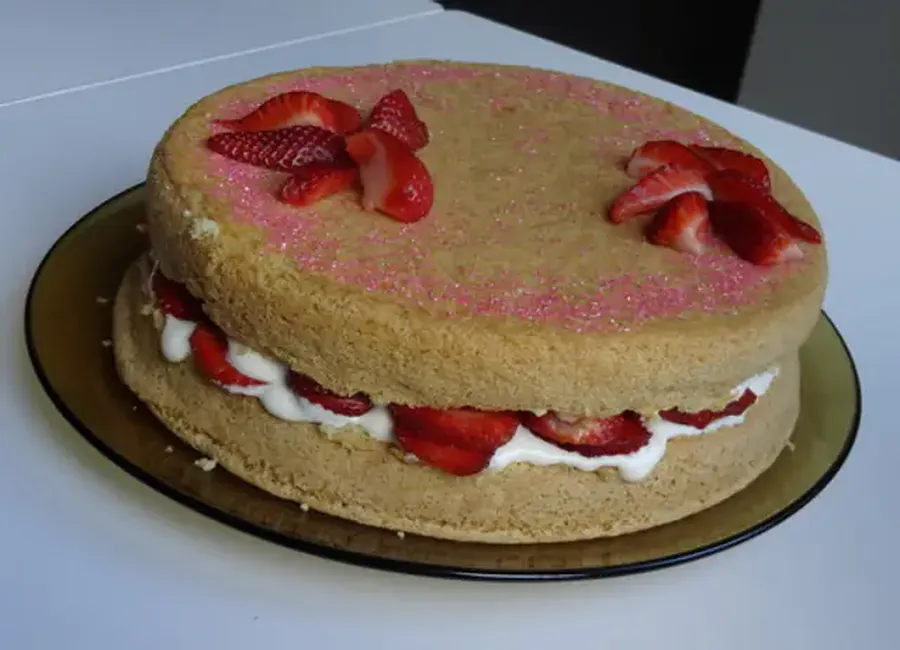 Délice aux fraises