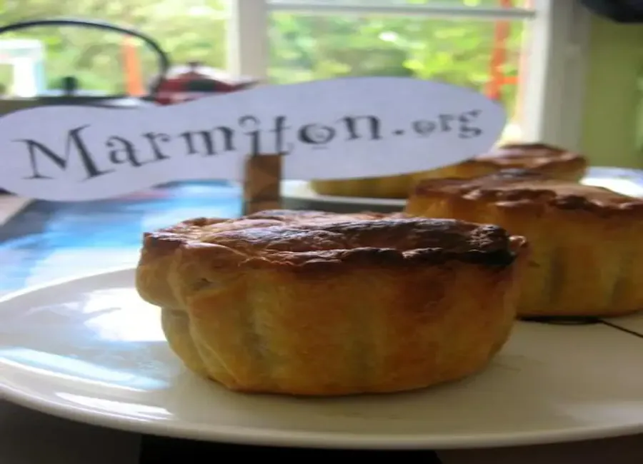 Petits feuilletés au poireau et chèvre