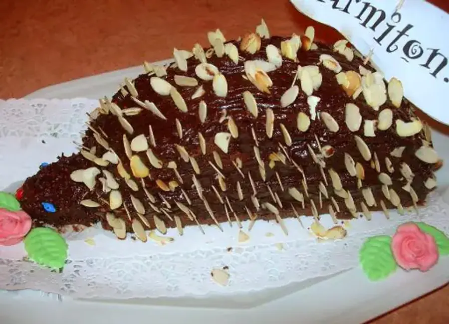 Henry le hérisson (gâteau au chocolat de mon enfance)